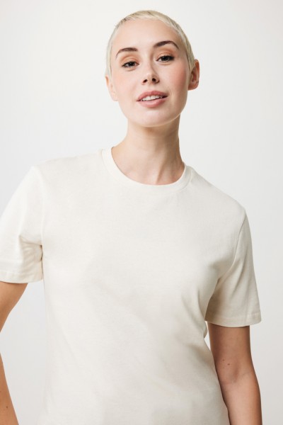 IQONIQ Manuel ungefärbtes T-Shirt aus recycelter Baumwolle, natural raw XXS
