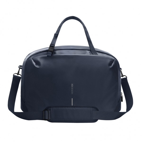 Urban wasserabweisende Wochenendtasche, navy blau