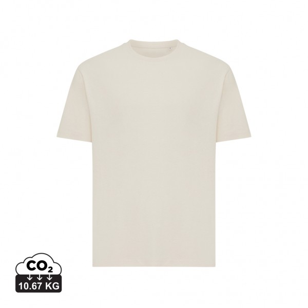IQONIQ Teide T-Shirt aus recycelter Baumwolle, natural raw XS