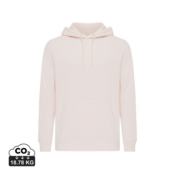IQONIQ Rila Lightweight Hoodie aus recycelter Baumwolle, cloud pink XXS