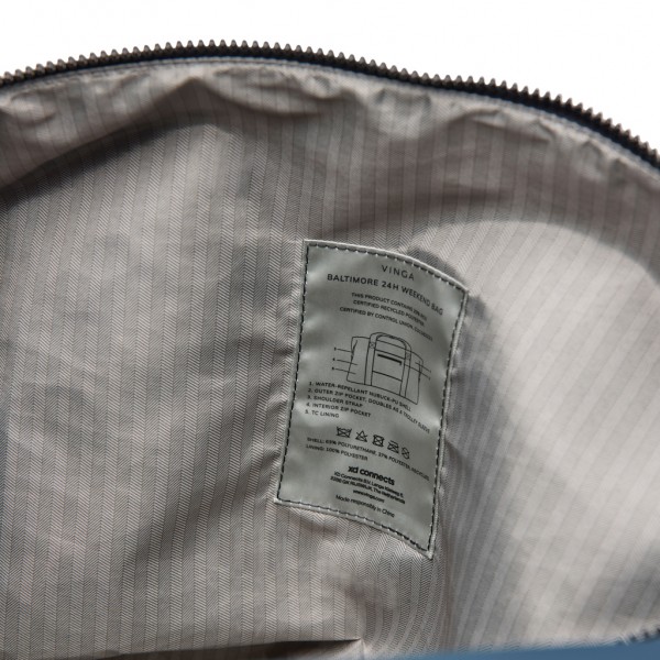 VINGA Baltimore RCS 24h Wochenendtasche, navy blau