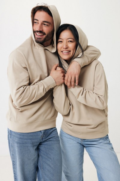 IQONIQ Yengo Hoodie mit Seitentaschen aus rec. Baumwolle, desert XXXL