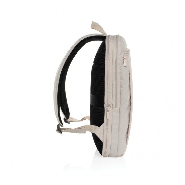 Flexpack Aware™ Expandable Slim RPET 15,6` Laptop-Rucksack, beige