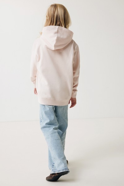 IQONIQ Yengo KidsHoodie mit Seitentaschen aus rec. Baumwolle, cloud pink 78