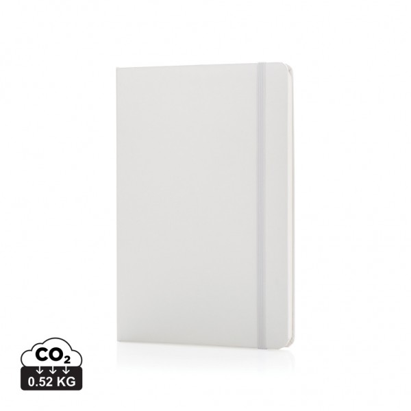 Basic Hardcover Notizbuch A5, weiß