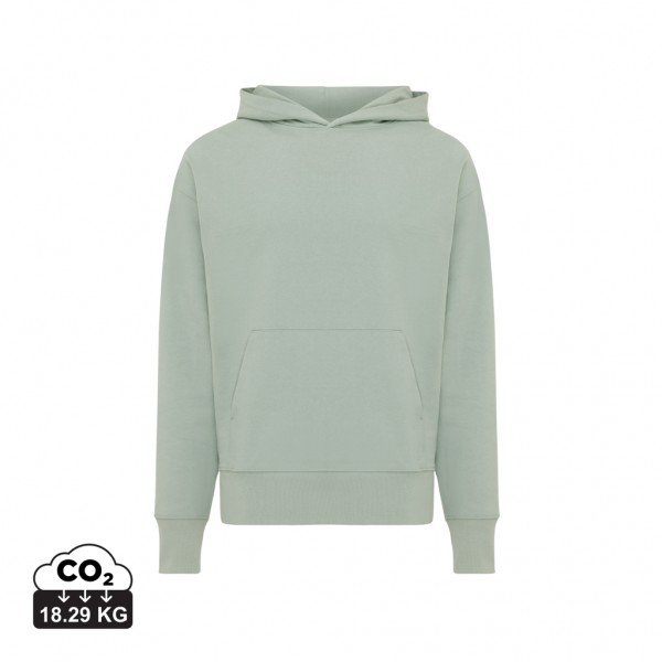IQONIQ Yoho Relax-Hoodie aus recycelter Baumwolle, Iceberg green XXS