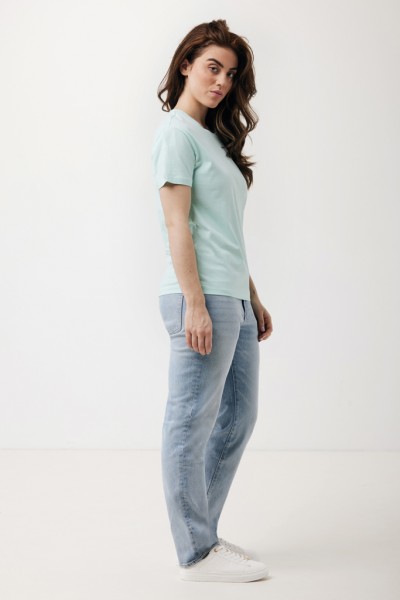 IQONIQ Yala Damen T-Shirt aus recycelter Baumwolle, crushed mint M