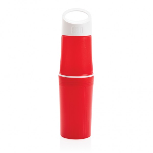 BE O Bottle, Wasserflasche Made In EU, rot