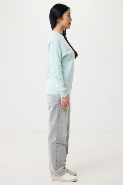 IQONIQ Etosha Lightweight Sweater aus recycelter Baumwolle, crushed mint XS
