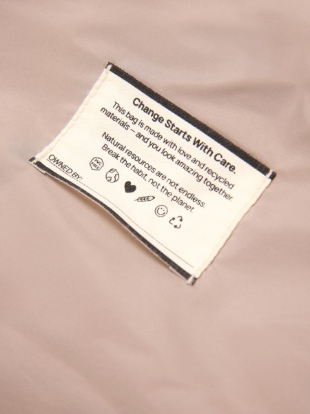 KENTO URBAN Everyday Rucksack aus RCS recyceltem Nylon, schwarz