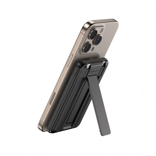 Urban Vitamin Redwood 5-in-1 5.000mAh 20W PD magn. Powerbank, schwarz