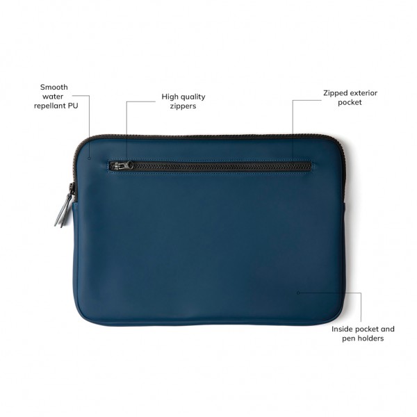 VINGA Baltimore Laptopcase 14“, navy blau