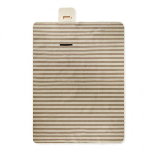 VINGA Alba große GRS rPET Picknickdecke, braun