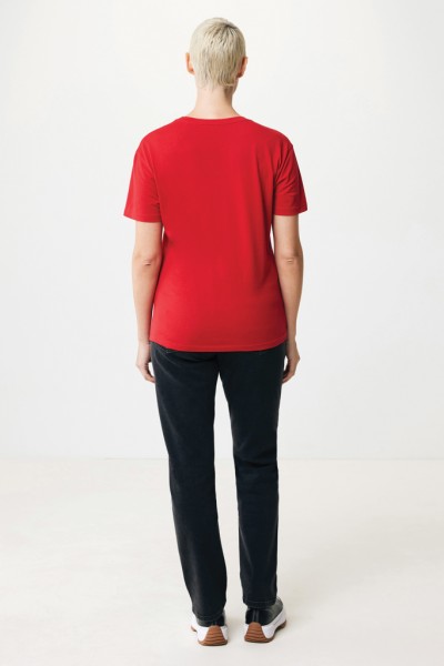 IQONIQ Yala Damen T-Shirt aus recycelter Baumwolle, rot XXS