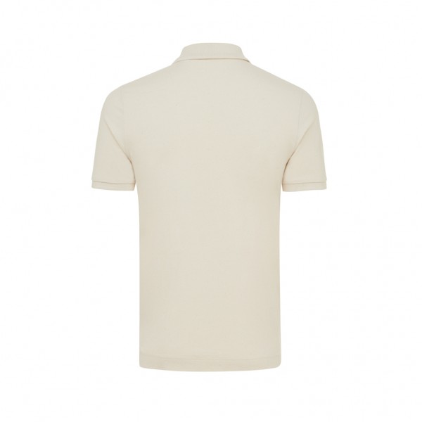 IQONIQ Yosemite Piqué-Poloshirt aus recycelter Baumwolle, natural raw XS