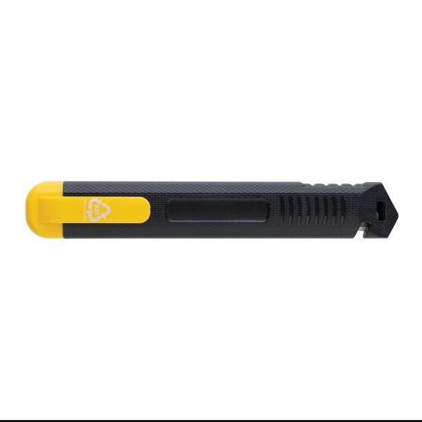 Nachfüllbares Abbrechmesser aus RCS recyceltem Kunststoff, gelb