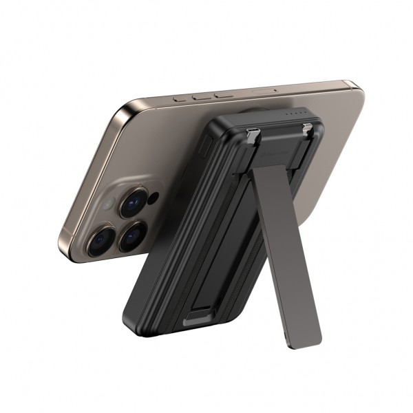 Urban Vitamin Delano 5-in-1 10.000mAh 20W PD magn. Powerbank, schwarz