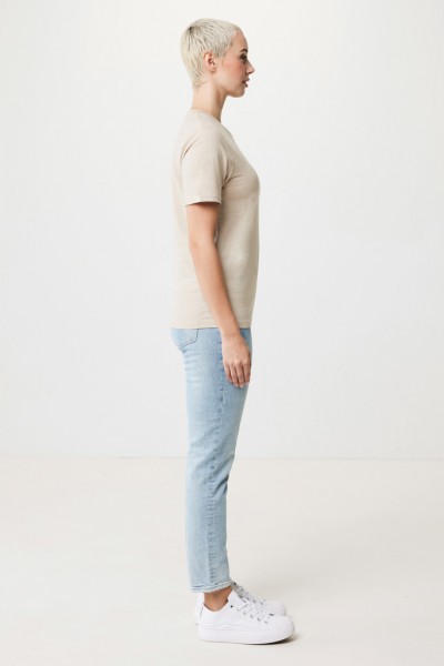 IQONIQ Sierra Lightweight T-Shirt aus recycelter Baumwolle, light heather brown S