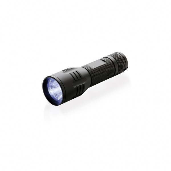 3W Cree Taschenlampe, schwarz