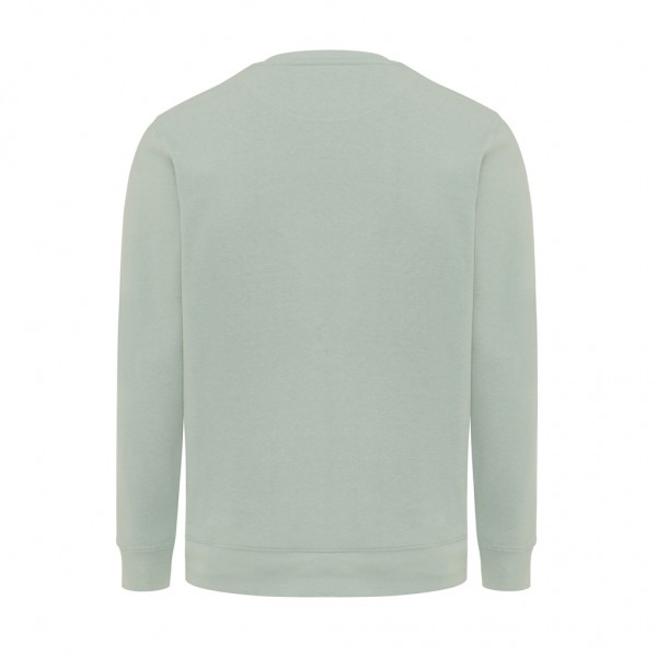 IQONIQ Etosha Lightweight Sweater aus recycelter Baumwolle, Iceberg green M
