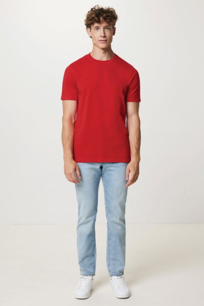 IQONIQ Brett T-Shirt aus recycelter Baumwolle, rot L