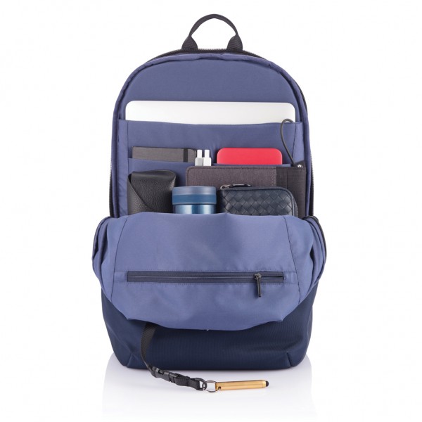 Bobby Soft, Anti-Diebstahl-Rucksack, navy blau