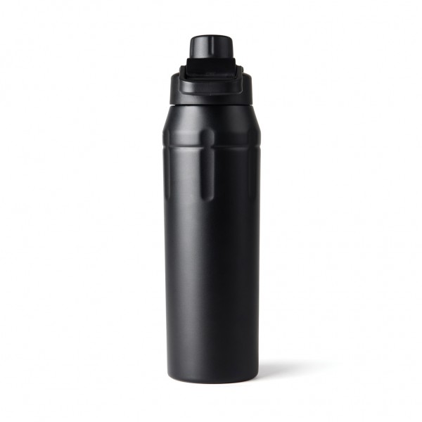 Nordic Drift Trail isolierte verschließbare RCS Sportflasche, schwarz