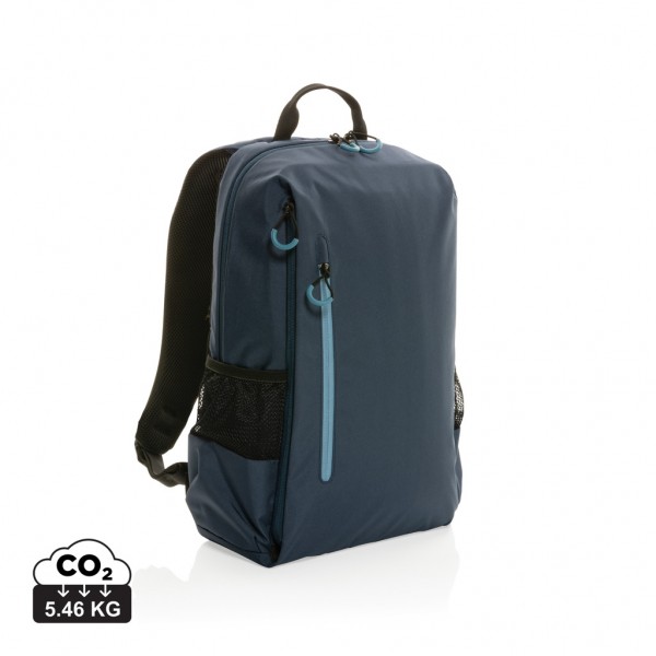 Impact AWARE™ Lima 15.6` RFID Laptop-Rucksack, navy blau