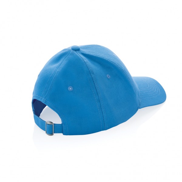 Impact 6 Panel Kappe aus 280gr rCotton mit AWARE™ Tracer, tranquil blue