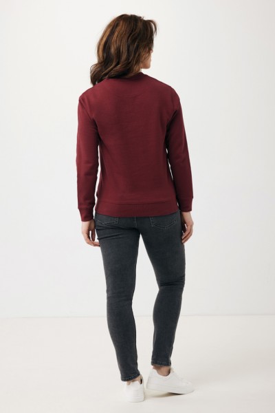 IQONIQ Etosha Lightweight Sweater aus recycelter Baumwolle, burgunderrot L