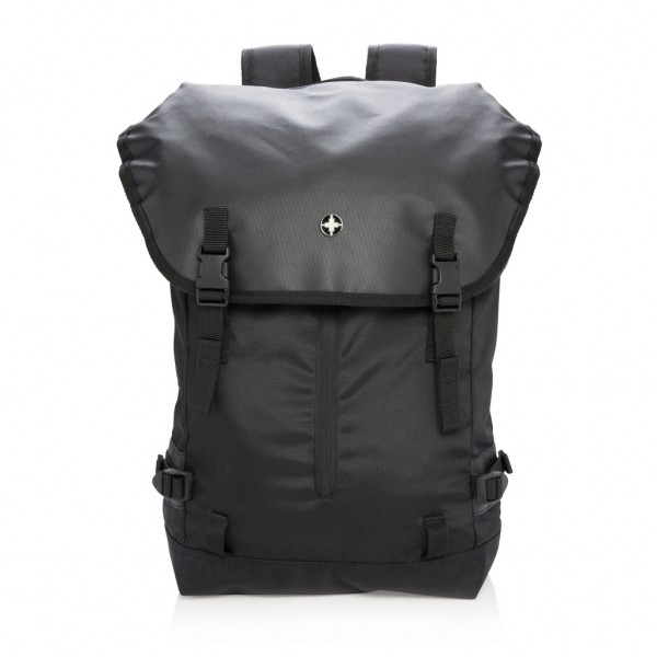 17” Outdoor Laptop Rucksack, schwarz