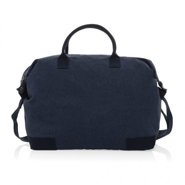 Kezar AWARE™ 500g/m² Wochenendtasche aus recyceltem Canvas, navy blau