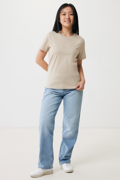 IQONIQ Brett T-Shirt aus recycelter Baumwolle, light heather brown M