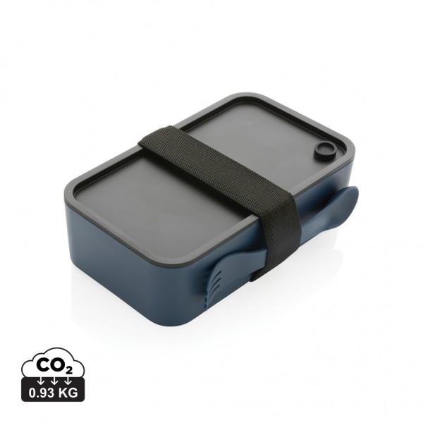 GRS RPP Lunchbox mit Göffel, navy blau