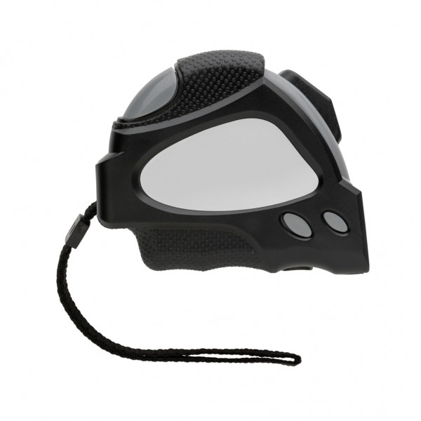 Auto-Stop-Maßband aus recyceltem Kunststoff, 8m/25mm, schwarz