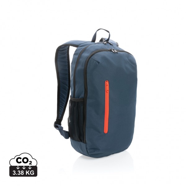 Impact AWARE™ 300D RPET Casual Rucksack, navy blau