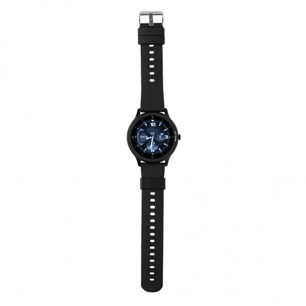 Swiss Peak Watch aus RCS recyceltem TPU, schwarz