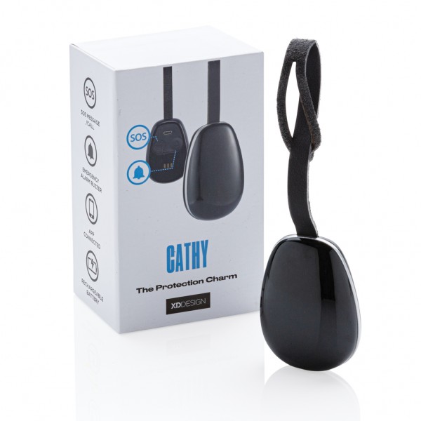 Elle Sicherheits-Anhänger, schwarz