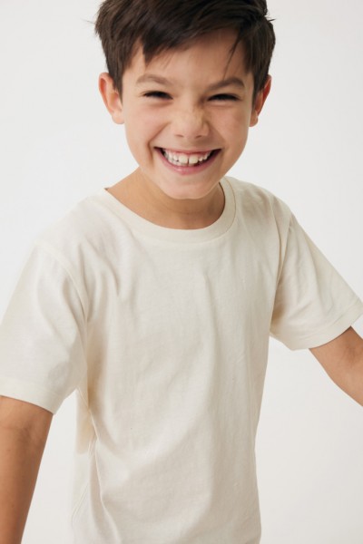 IQONIQ Koli Kids T-Shirt aus recycelter Baumwolle, natural raw 78