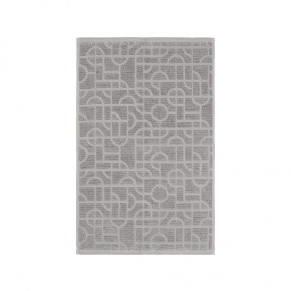 VINGA Verso Handtuch aus OCS Bio-Baumwolle, 4er-Set, grau