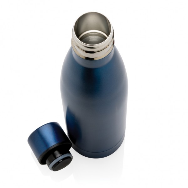 RCS recycelte Stainless Steel Solid Vakuum-Flasche, navy blau