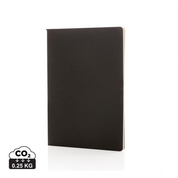 A5 Softcover Notizbuch, schwarz