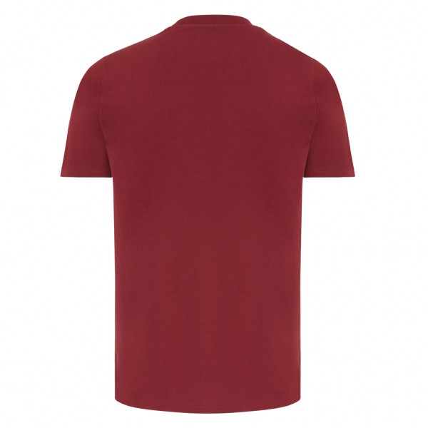 IQONIQ Brett T-Shirt aus recycelter Baumwolle, burgunderrot S