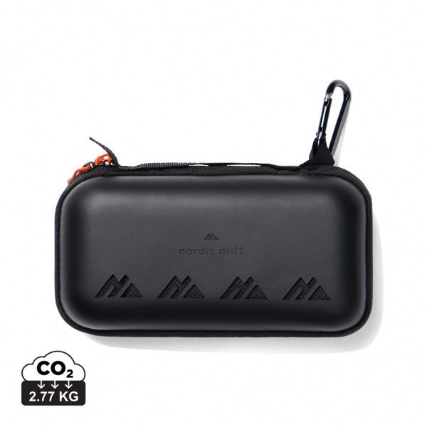 Nordic Drift GRS Aero Sport-Handtuch, schwarz