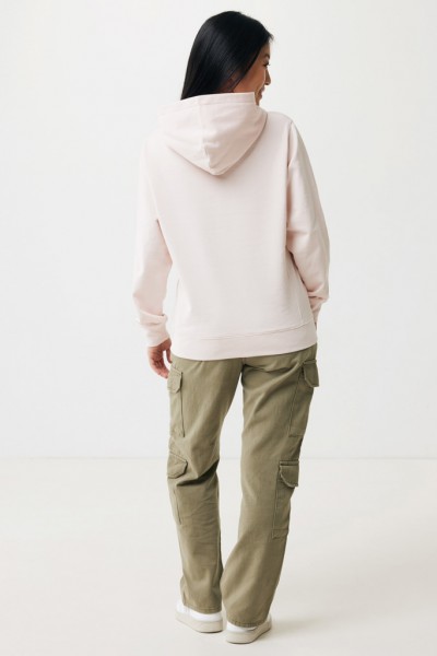 IQONIQ Yengo Hoodie mit Seitentaschen aus rec. Baumwolle, cloud pink L