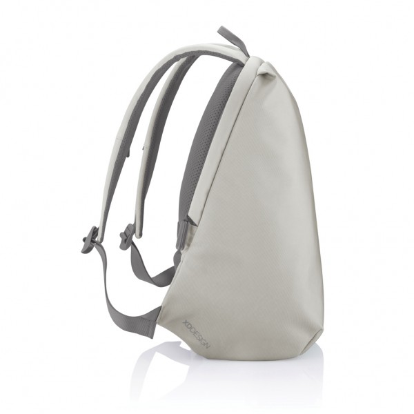 Bobby Soft, Anti-Diebstahl-Rucksack, grau