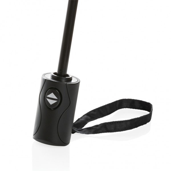 21` Impact AWARE™ RPET 190T Mini-Schirm automatic open/close, schwarz