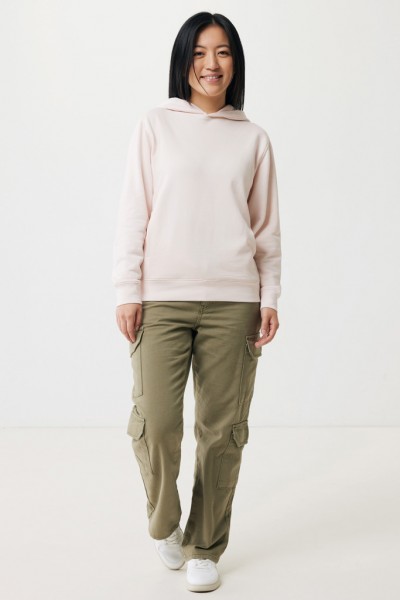 IQONIQ Yengo Hoodie mit Seitentaschen aus rec. Baumwolle, cloud pink M