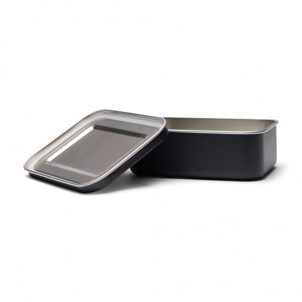 VINGA Parks Lunch-Box aus RCS Stainless-Steel, schwarz