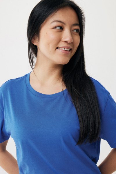 IQONIQ Yala Damen T-Shirt aus recycelter Baumwolle, Königsblau M